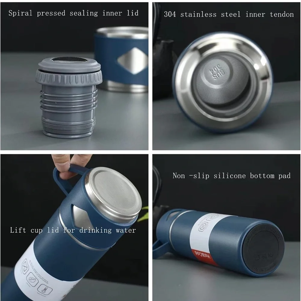 Blue Vacuum Bottle - Picture 6 of 6